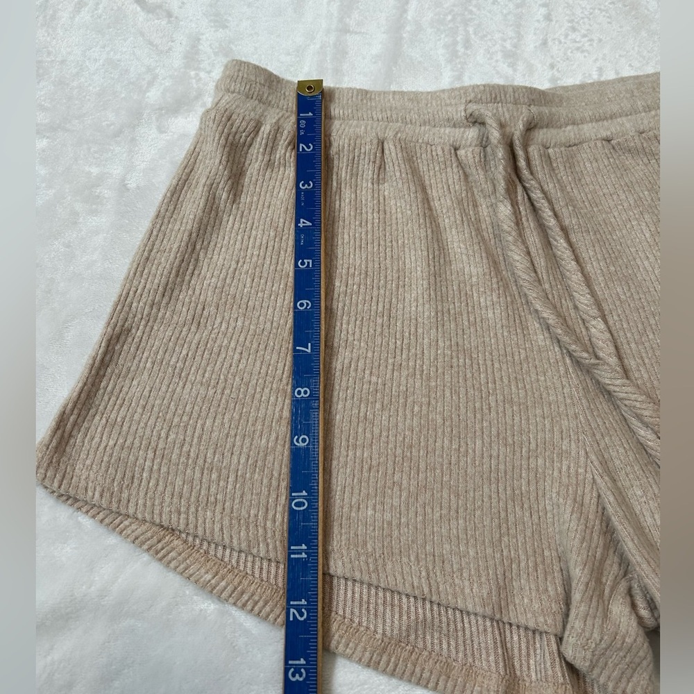 Lulus Ribbed Knit Shorts | Size Small - Picture 5 of 7